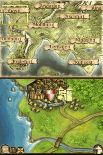 Die Gilde screenshot 2 for Nintendo DS